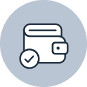 icon - lending wallet light blue